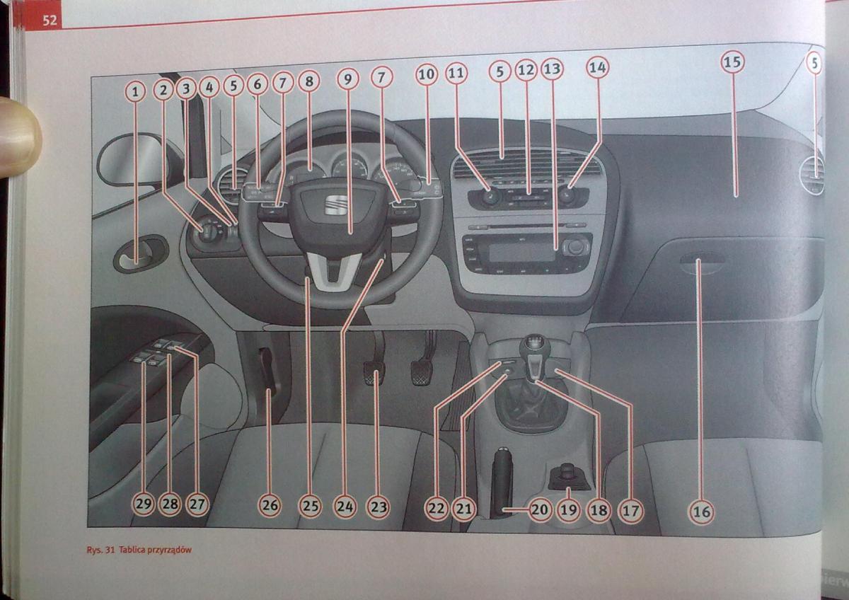 Seat Leon II 2 instrukcja obslugi / page 50