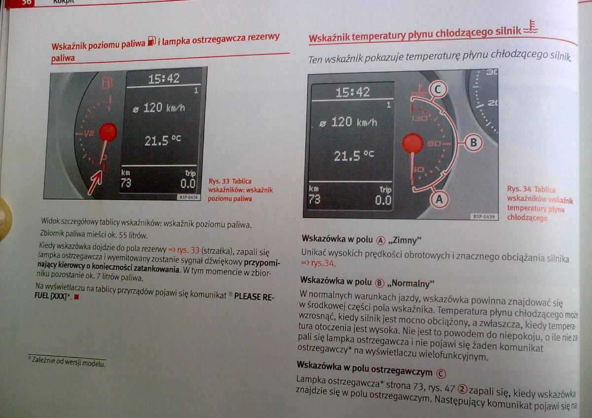 Seat Leon II 2 instrukcja obslugi / page 54