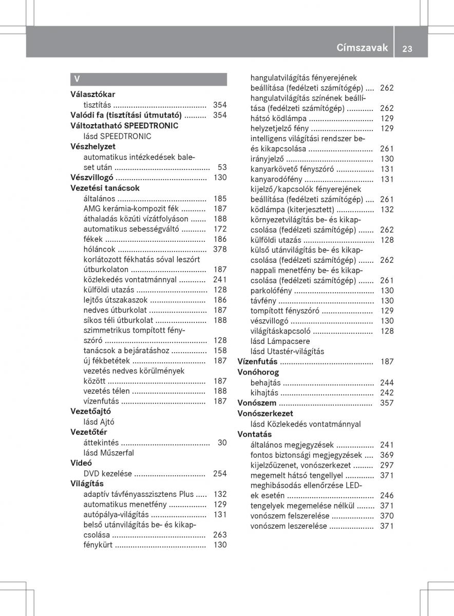 Mercedes E Class W212 Kezelesi utmutato / page 25