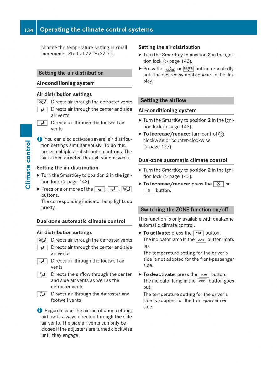 Mercedes GLA W212 X156 owners manual / page 136