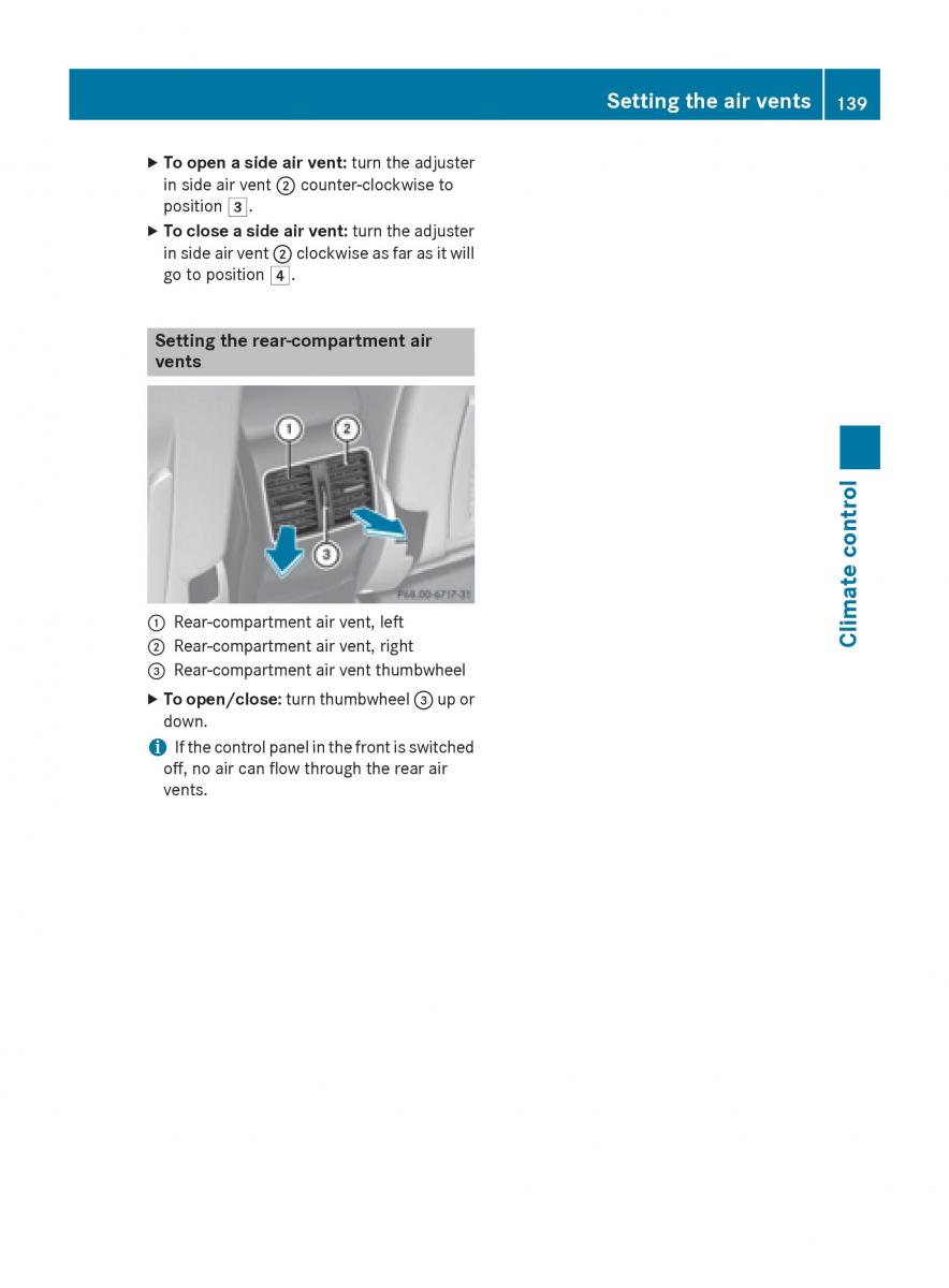 Mercedes GLA W212 X156 owners manual / page 141