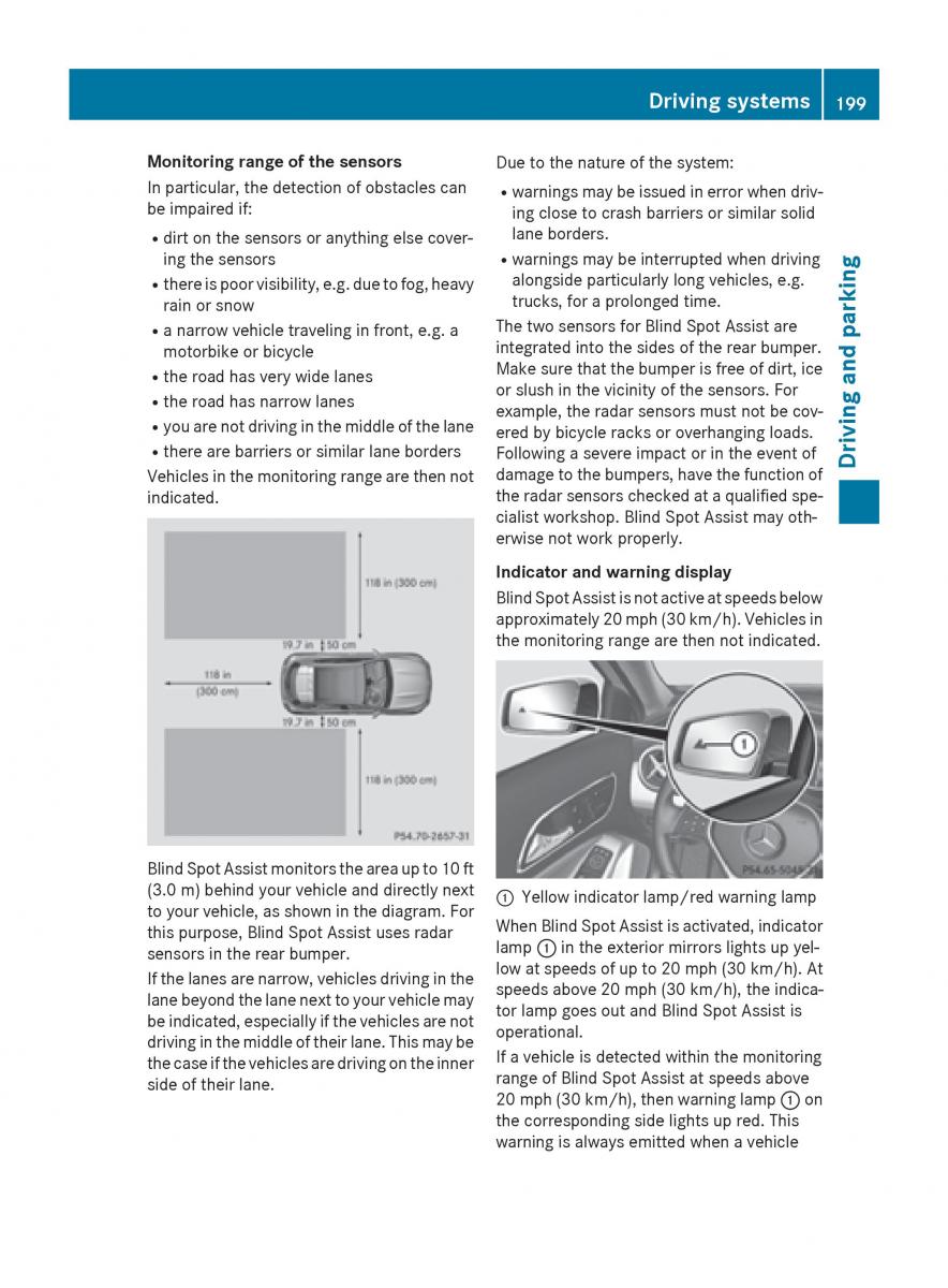 Mercedes GLA W212 X156 owners manual / page 201