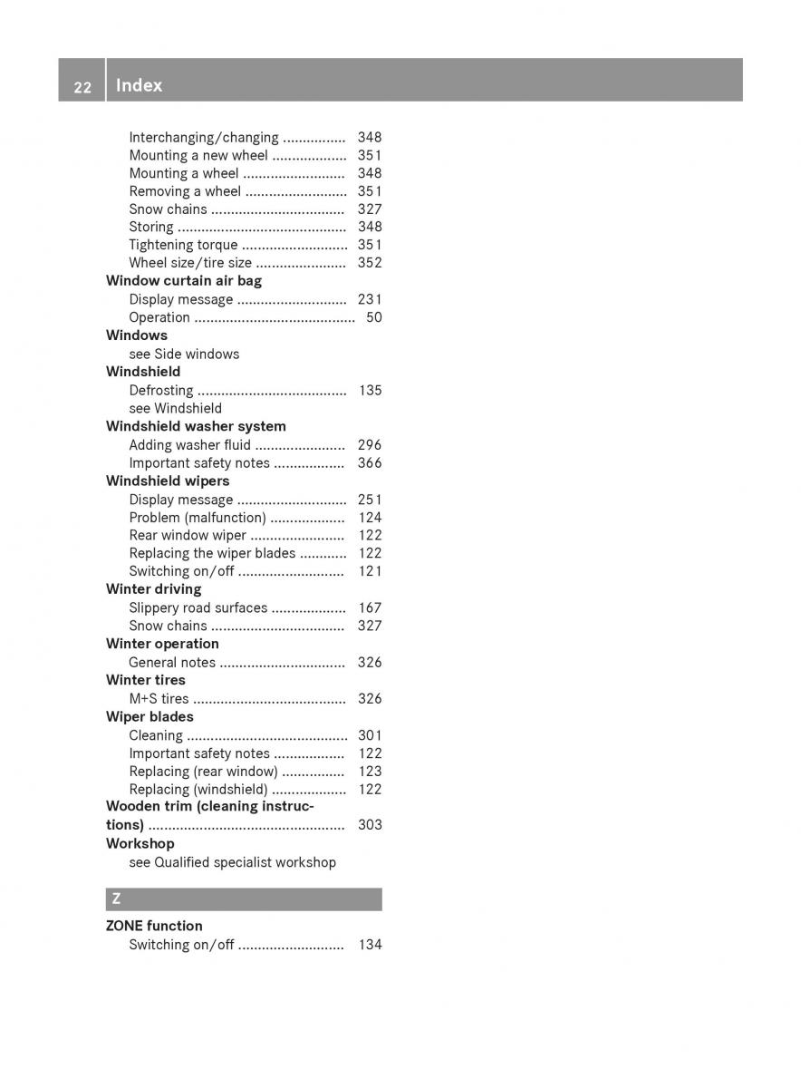 Mercedes GLA W212 X156 owners manual / page 24