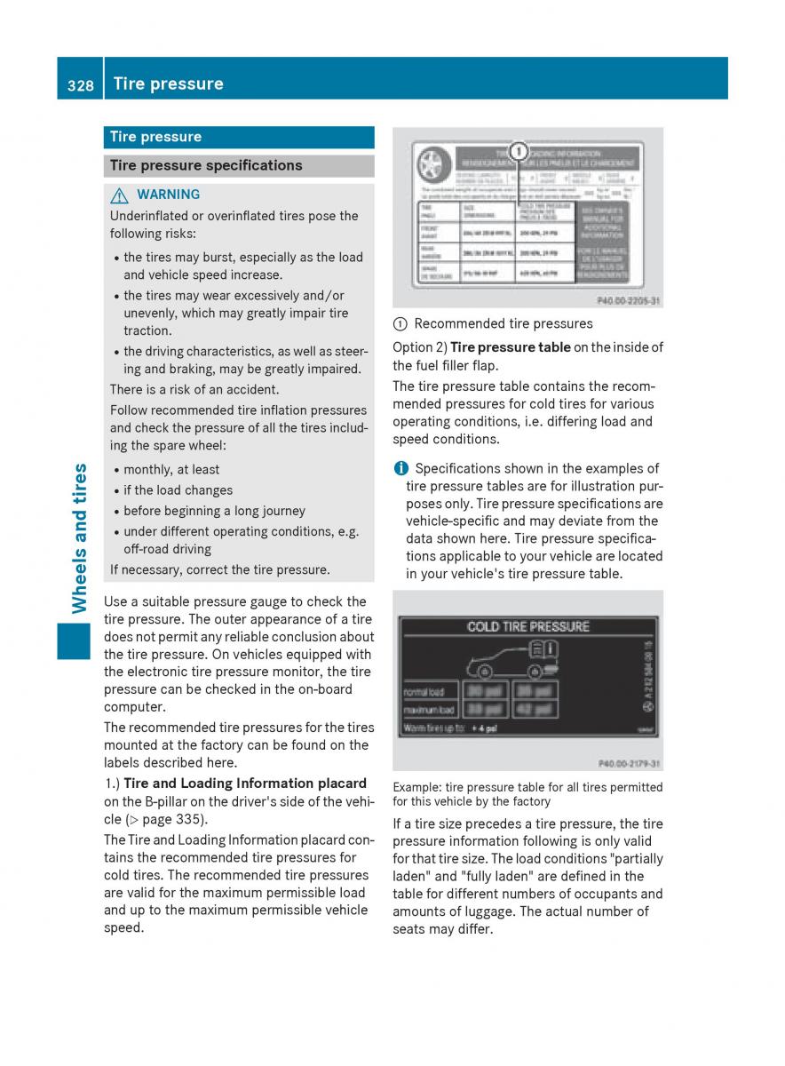 Mercedes GLA W212 X156 owners manual / page 330