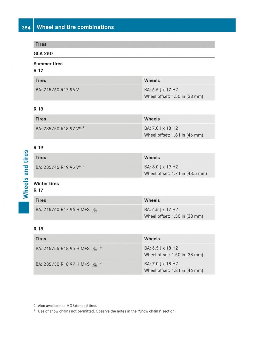 Mercedes GLA W212 X156 owners manual / page 356