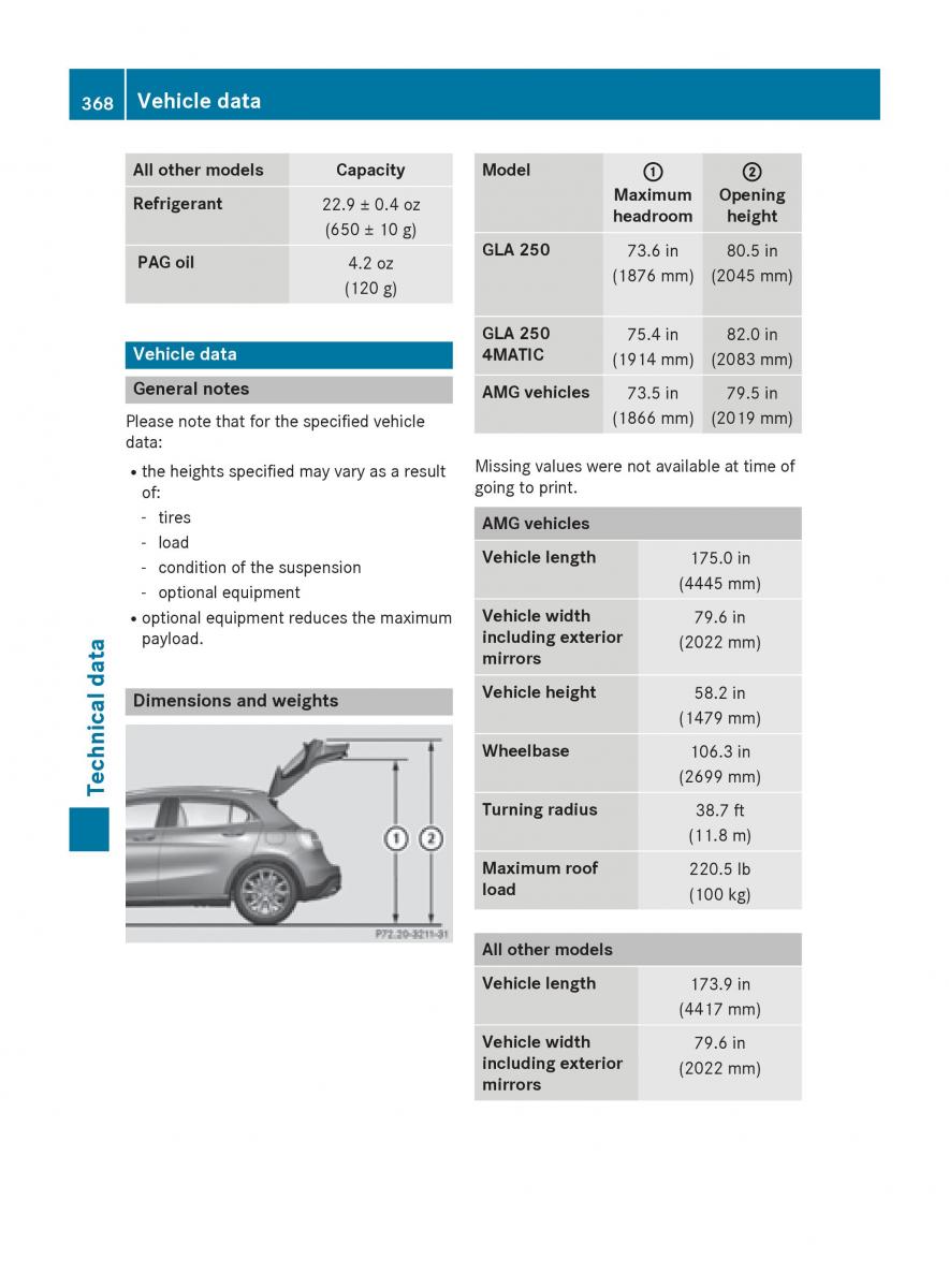 Mercedes GLA W212 X156 owners manual / page 370