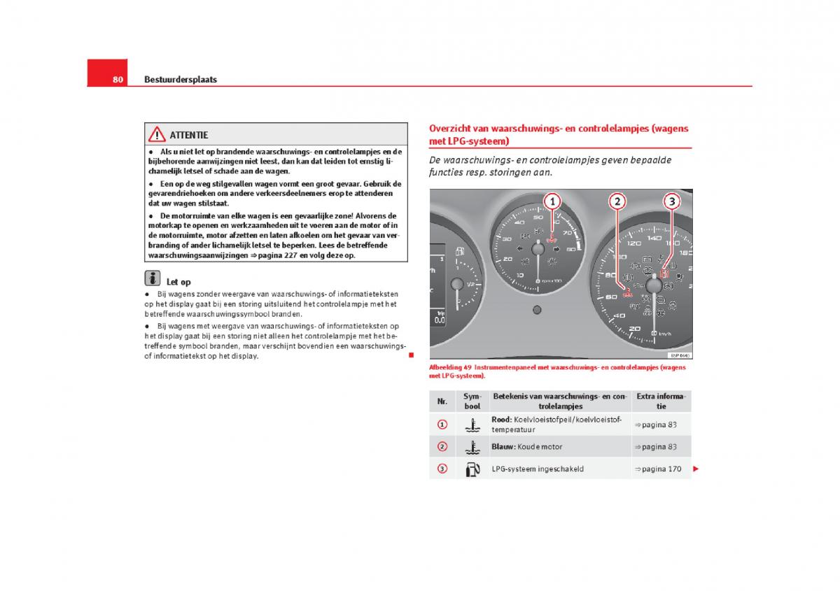 Seat Leon III 3 handleiding / page 83