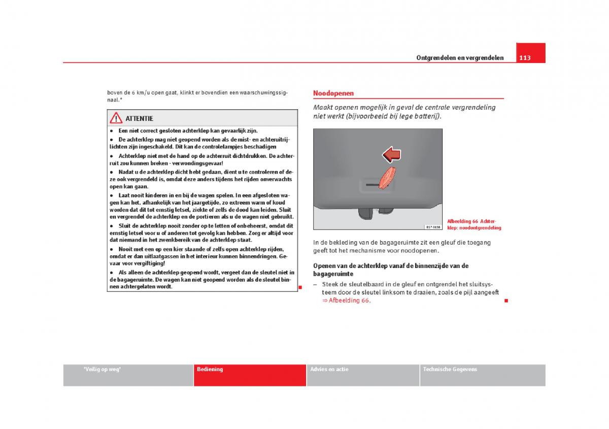 Seat Leon III 3 handleiding / page 116