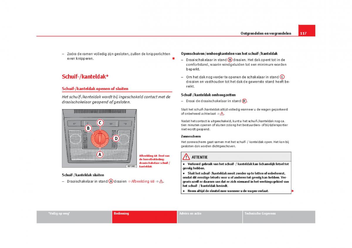 Seat Leon III 3 handleiding / page 120