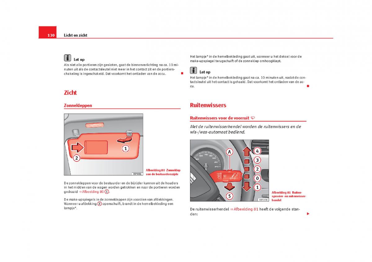 Seat Leon III 3 handleiding / page 133