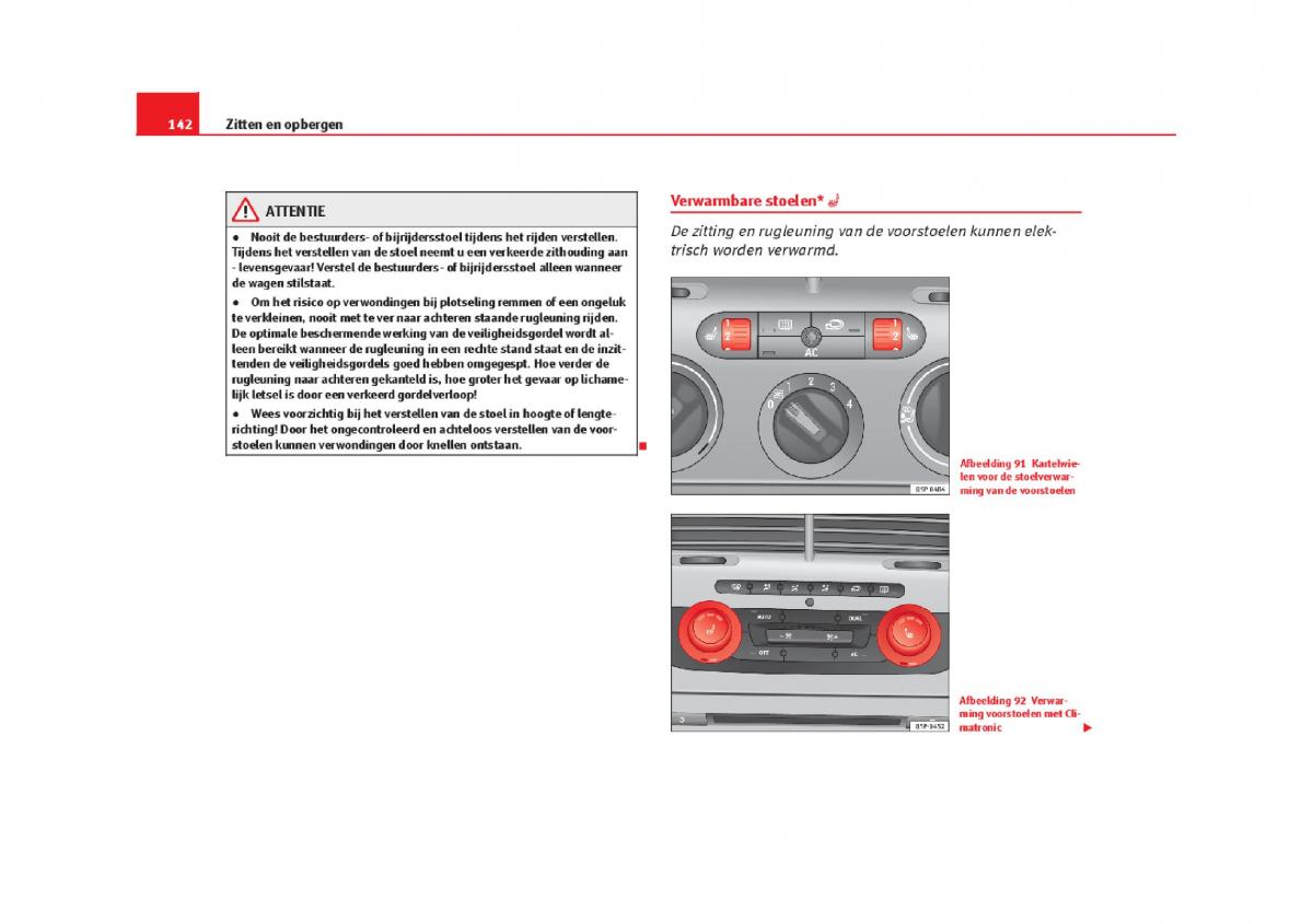 Seat Leon III 3 handleiding / page 145