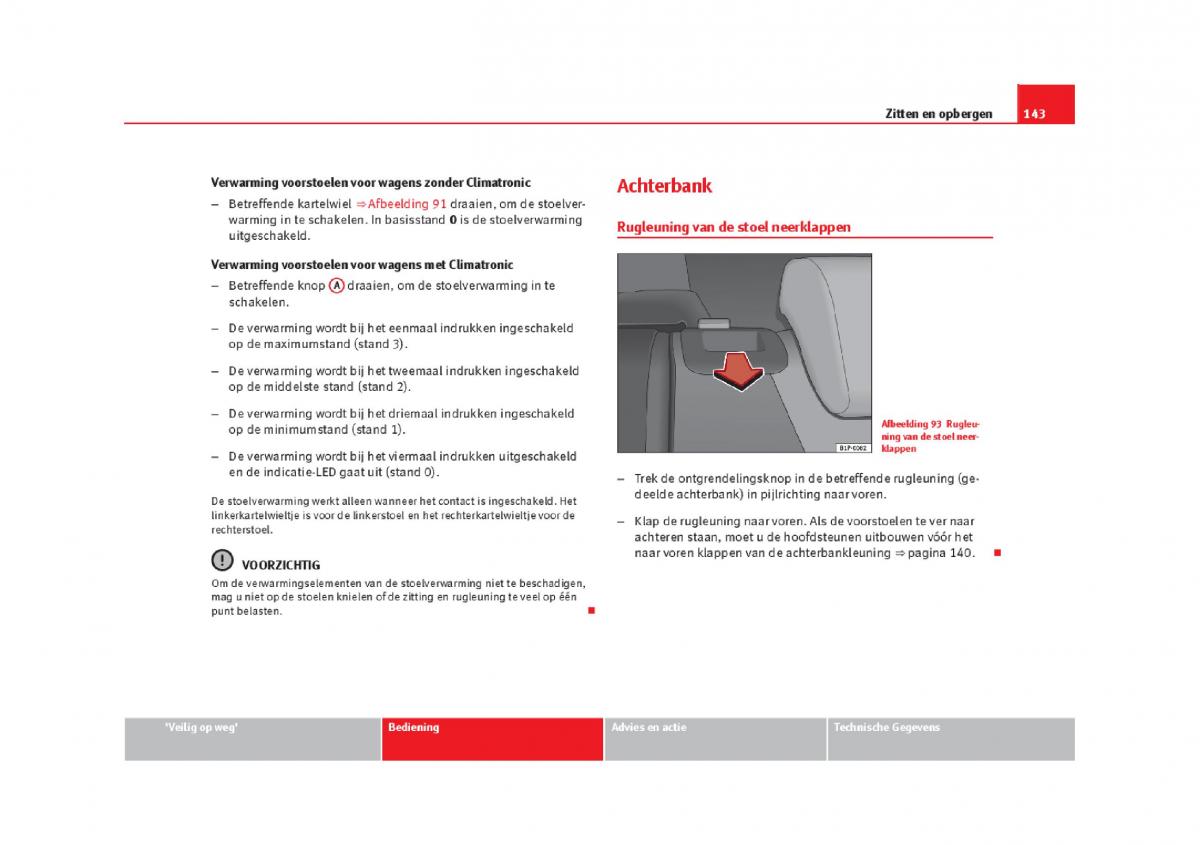 Seat Leon III 3 handleiding / page 146