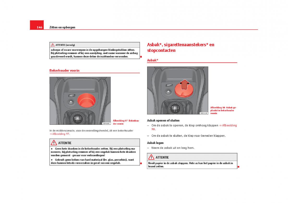 Seat Leon III 3 handleiding / page 149