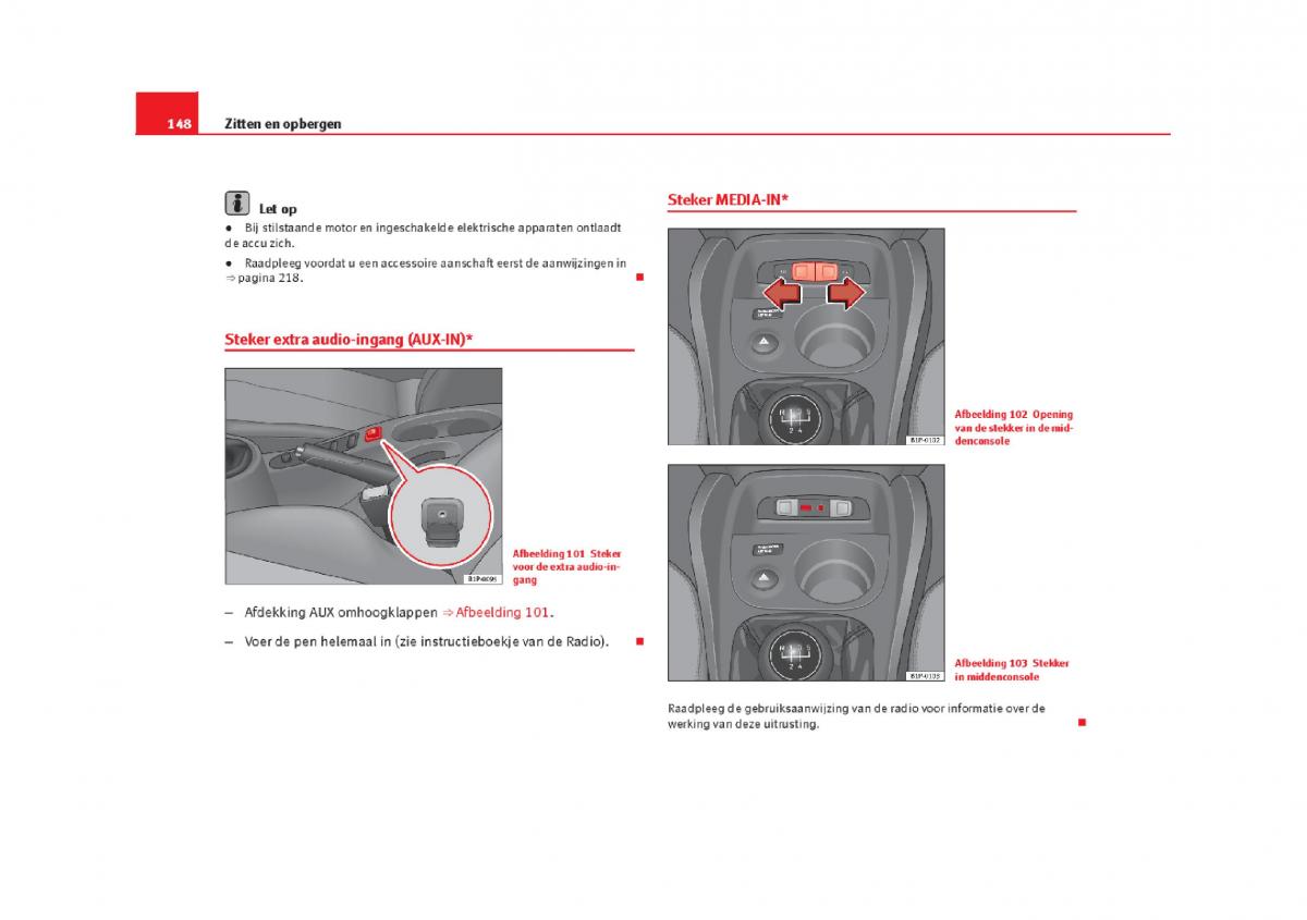 Seat Leon III 3 handleiding / page 151