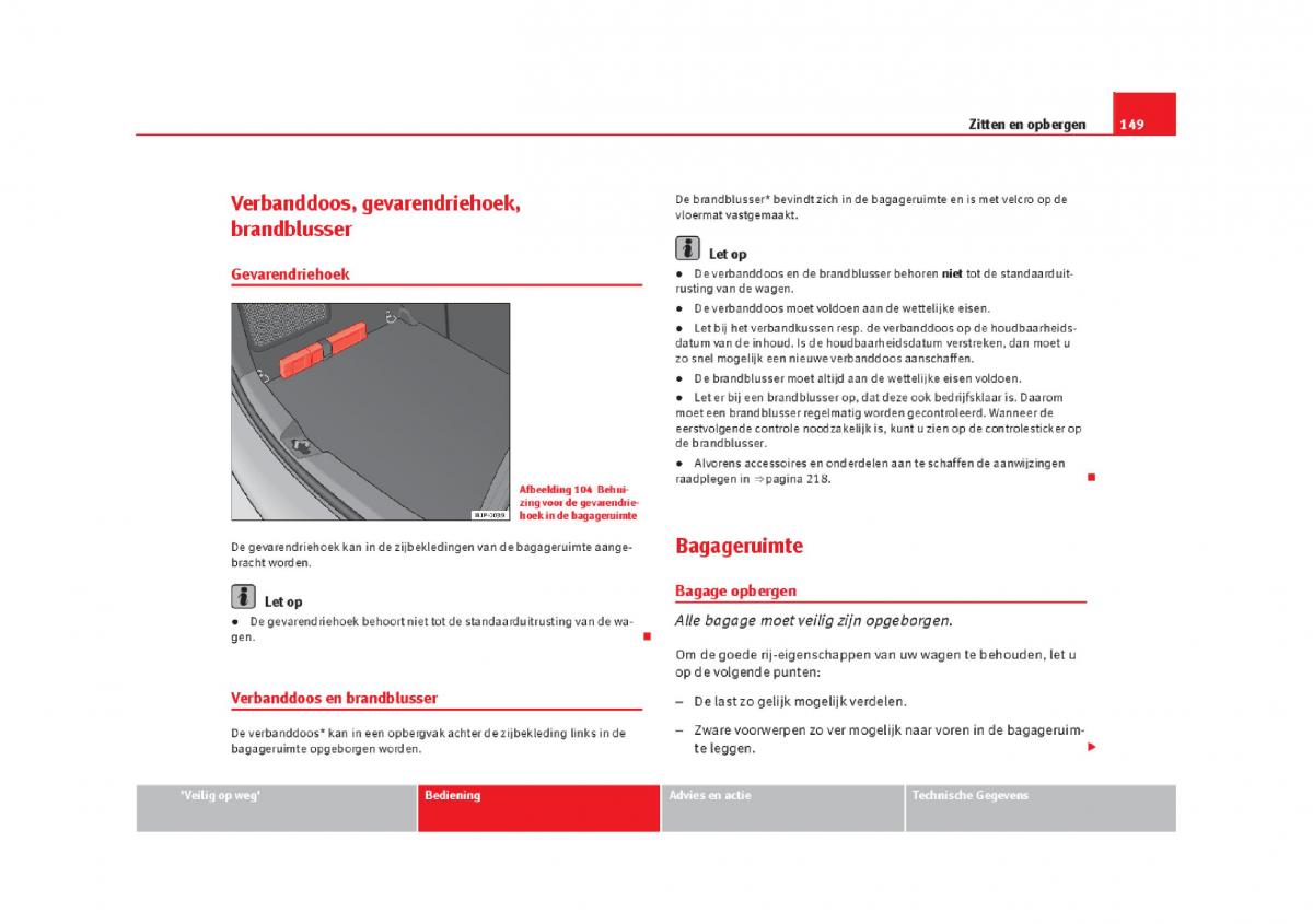 Seat Leon III 3 handleiding / page 152