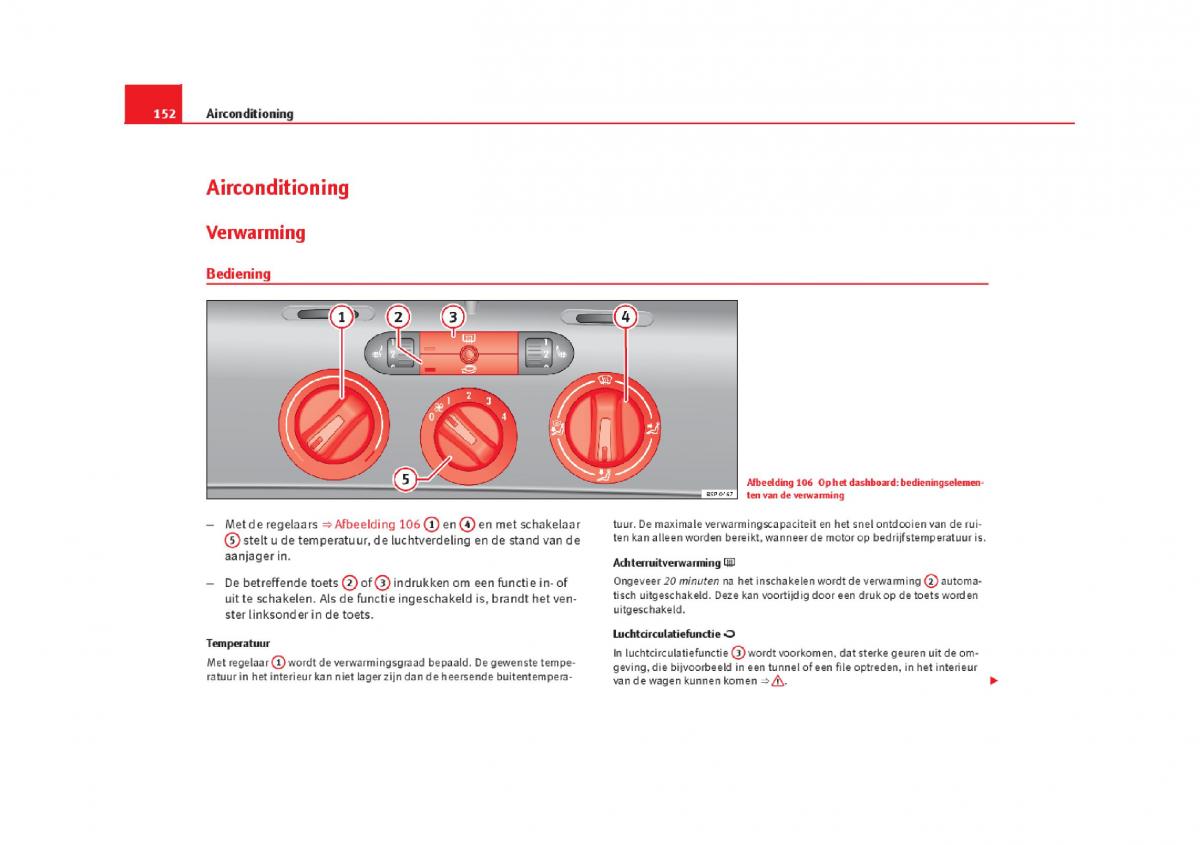 Seat Leon III 3 handleiding / page 155