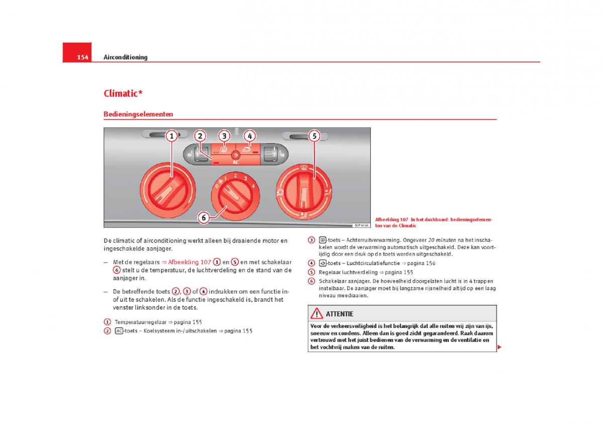 Seat Leon III 3 handleiding / page 157