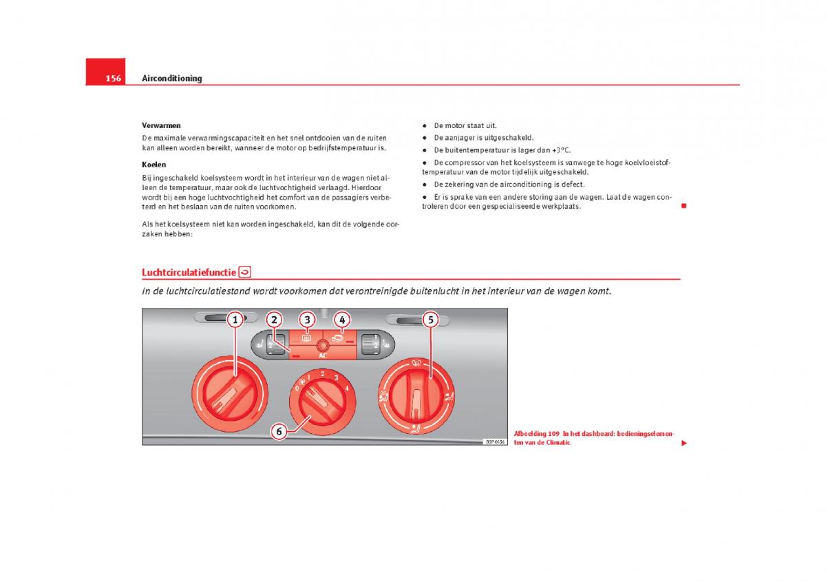 Seat Leon III 3 handleiding / page 159