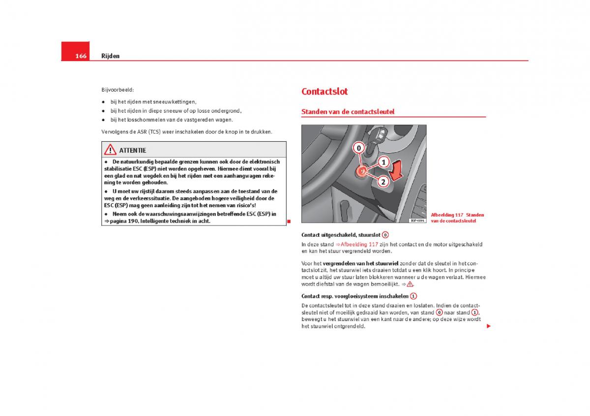 Seat Leon III 3 handleiding / page 169