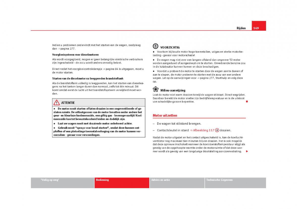 Seat Leon III 3 handleiding / page 172