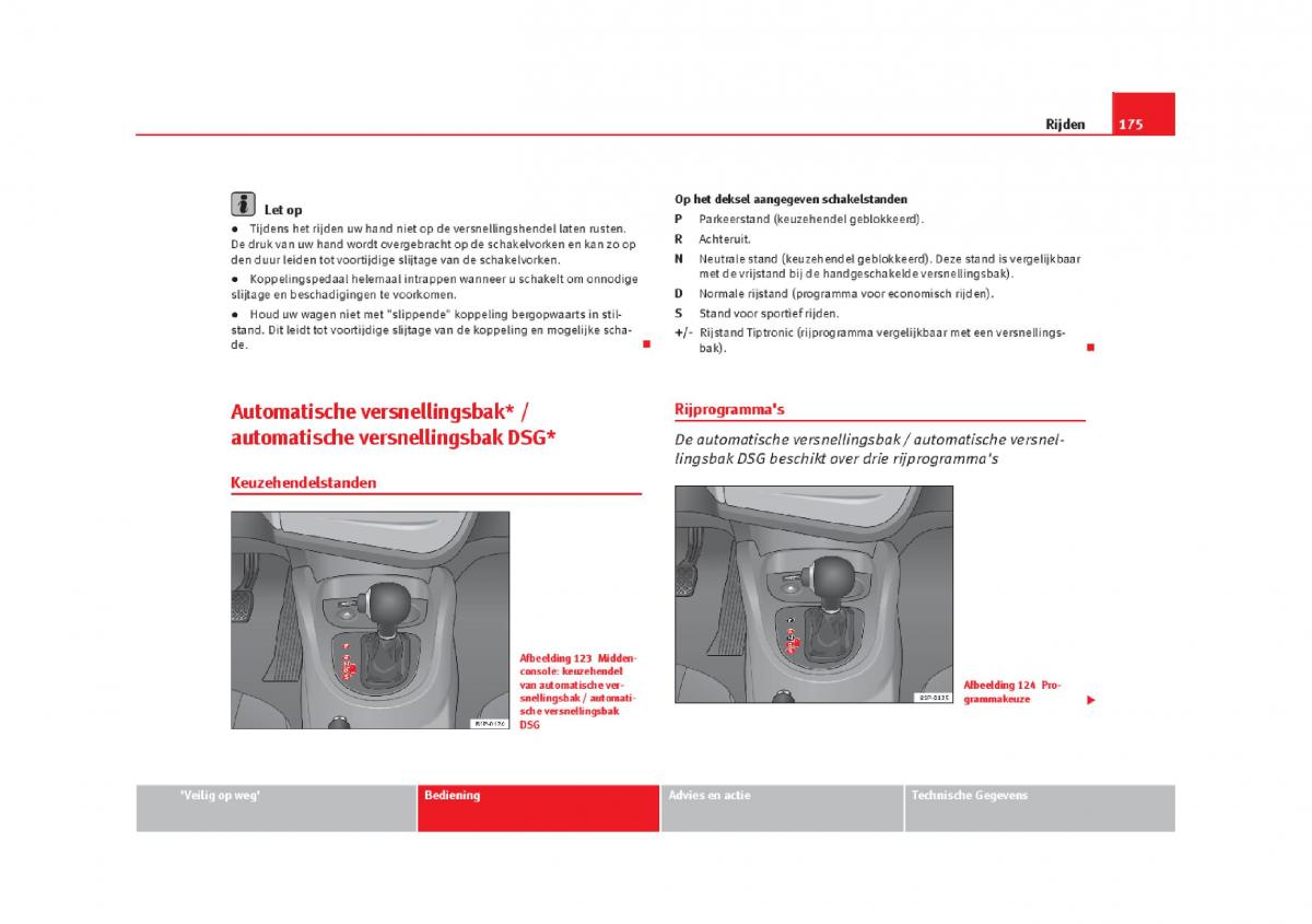 Seat Leon III 3 handleiding / page 178