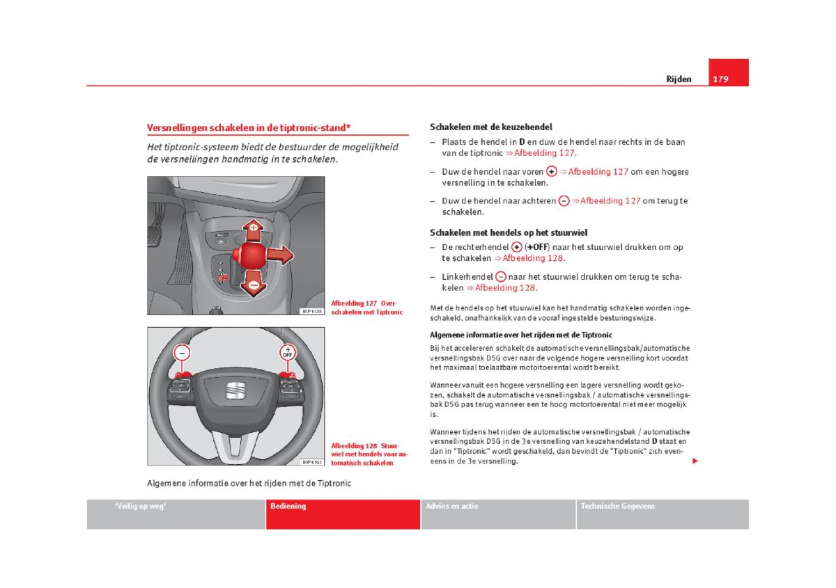 Seat Leon III 3 handleiding / page 182