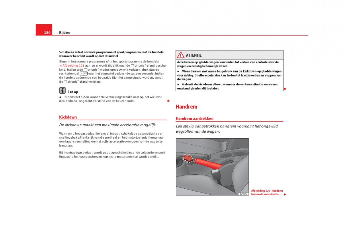 Seat Leon III 3 handleiding / page 183