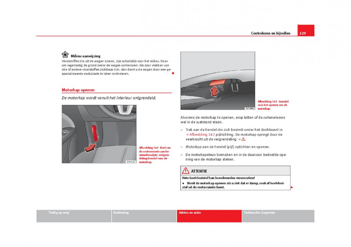 Seat Leon III 3 handleiding / page 232