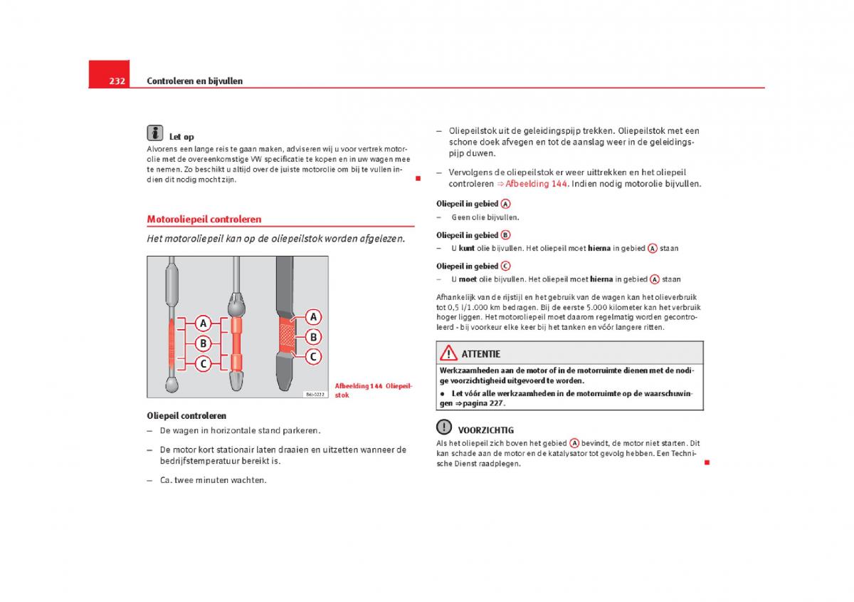 Seat Leon III 3 handleiding / page 235