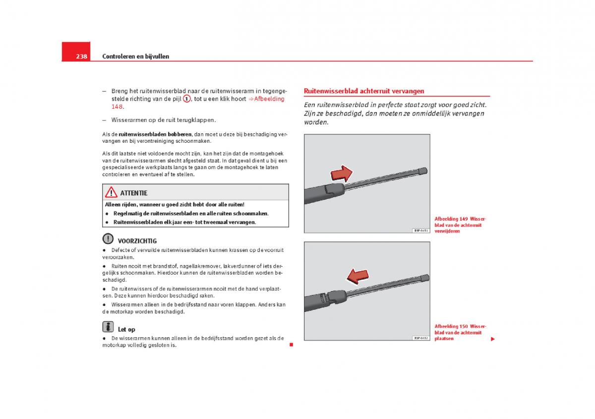 Seat Leon III 3 handleiding / page 241