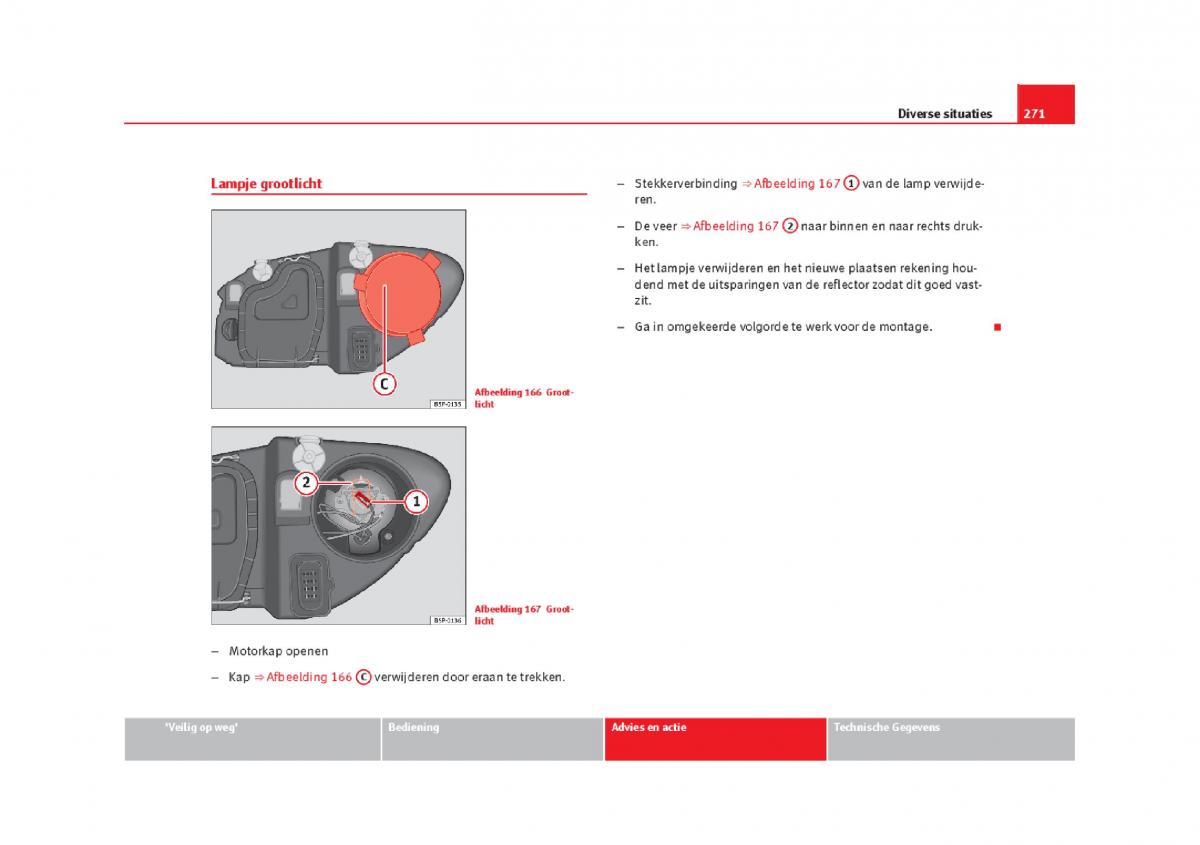 Seat Leon III 3 handleiding / page 274