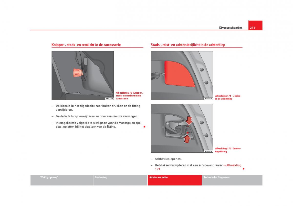 Seat Leon III 3 handleiding / page 276