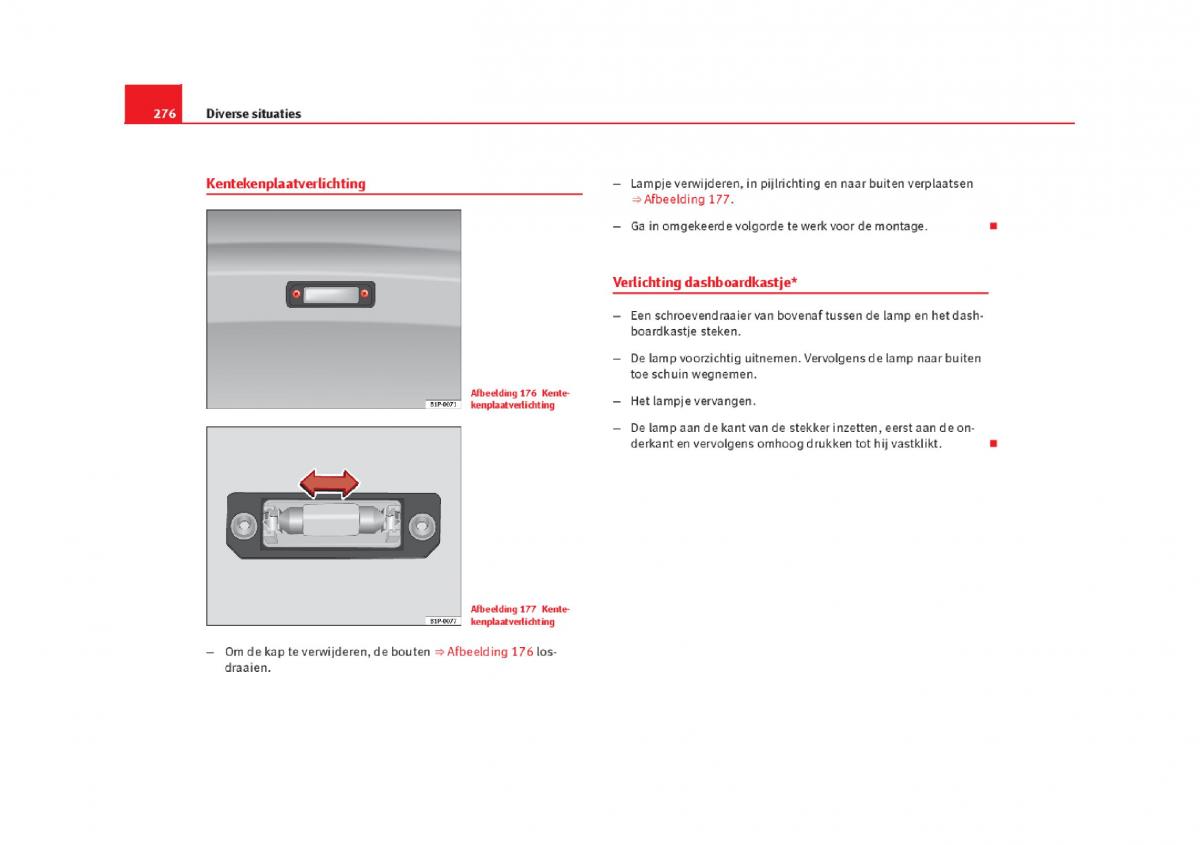 Seat Leon III 3 handleiding / page 279