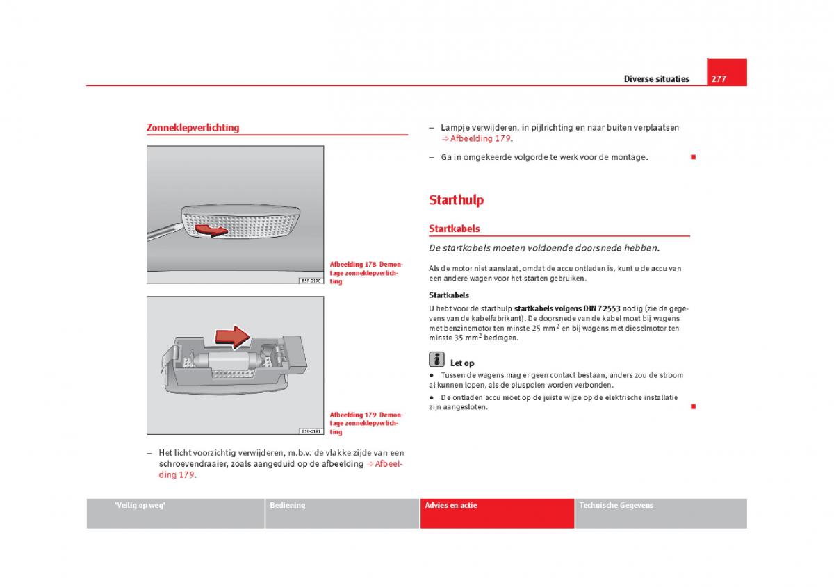 Seat Leon III 3 handleiding / page 280