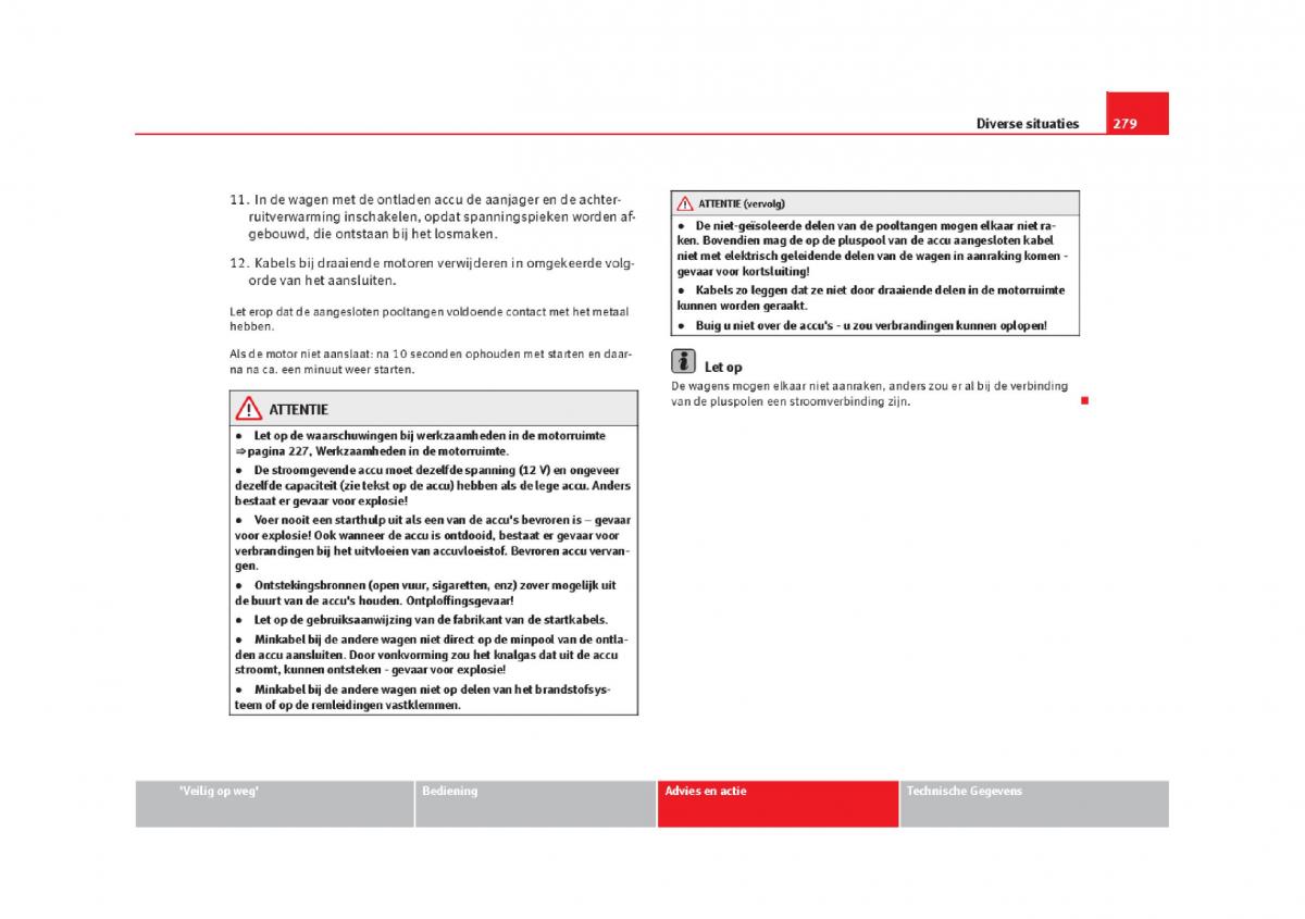 Seat Leon III 3 handleiding / page 282