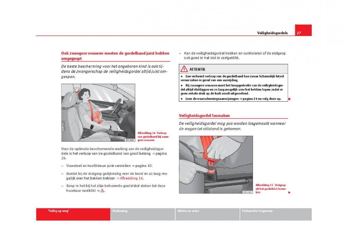 Seat Leon III 3 handleiding / page 30