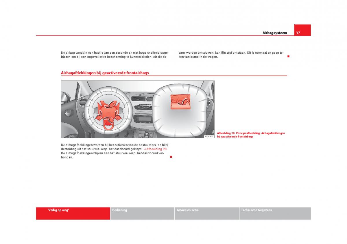 Seat Leon III 3 handleiding / page 40