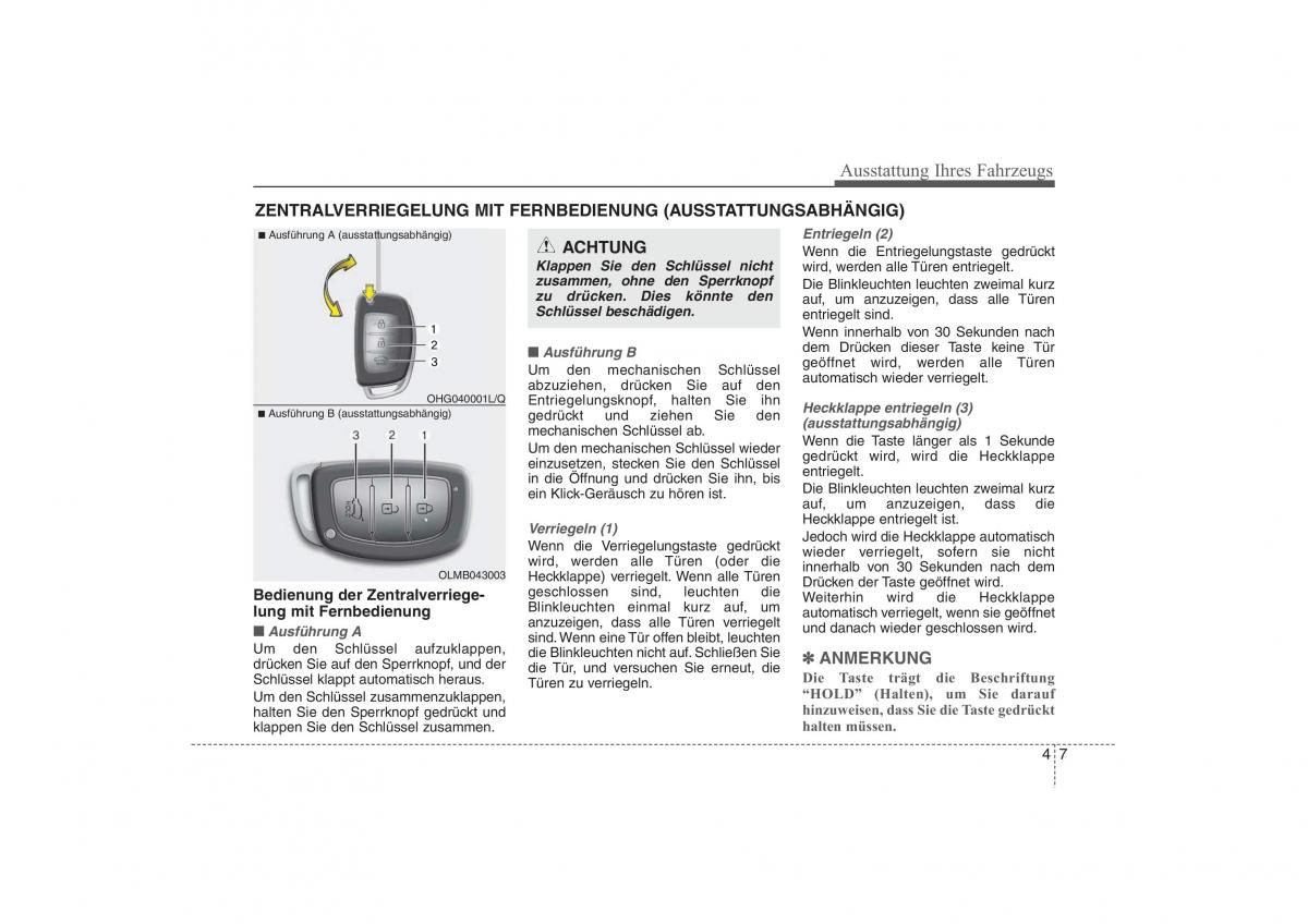 Hyundai ix35 Tucson II 2 Handbuch / page 102