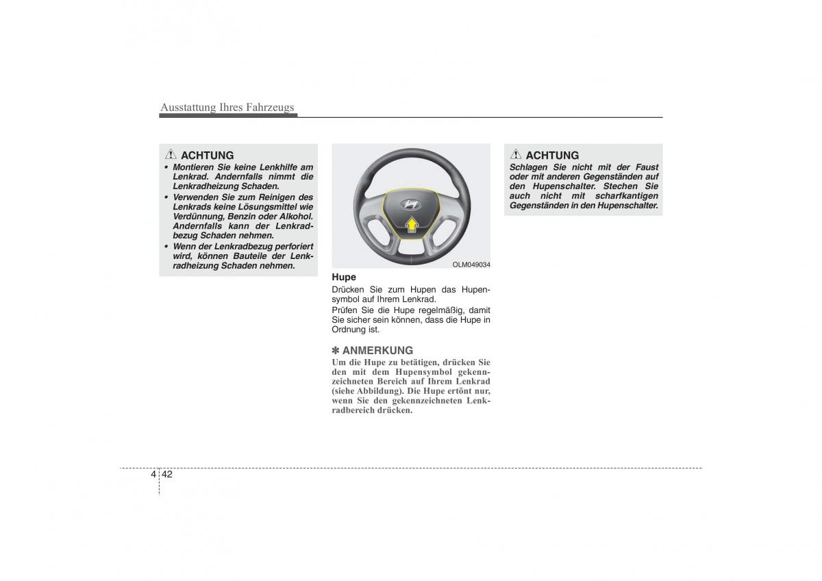 Hyundai ix35 Tucson II 2 Handbuch / page 137