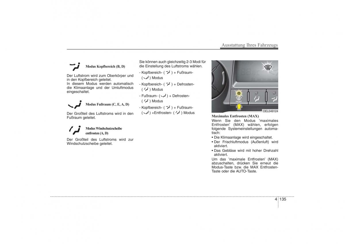 Hyundai ix35 Tucson II 2 Handbuch / page 230