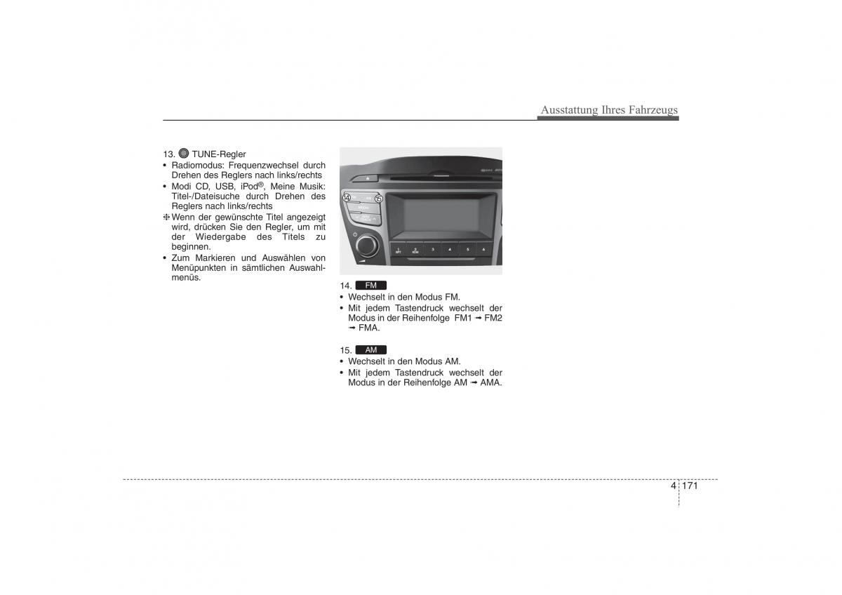 Hyundai ix35 Tucson II 2 Handbuch / page 266