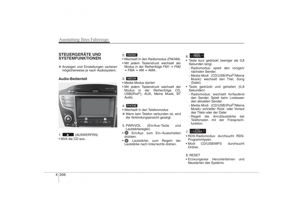 Hyundai ix35 Tucson II 2 Handbuch / page 301