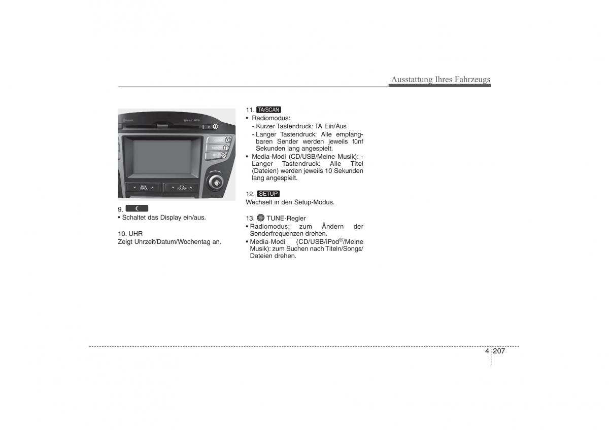 Hyundai ix35 Tucson II 2 Handbuch / page 302