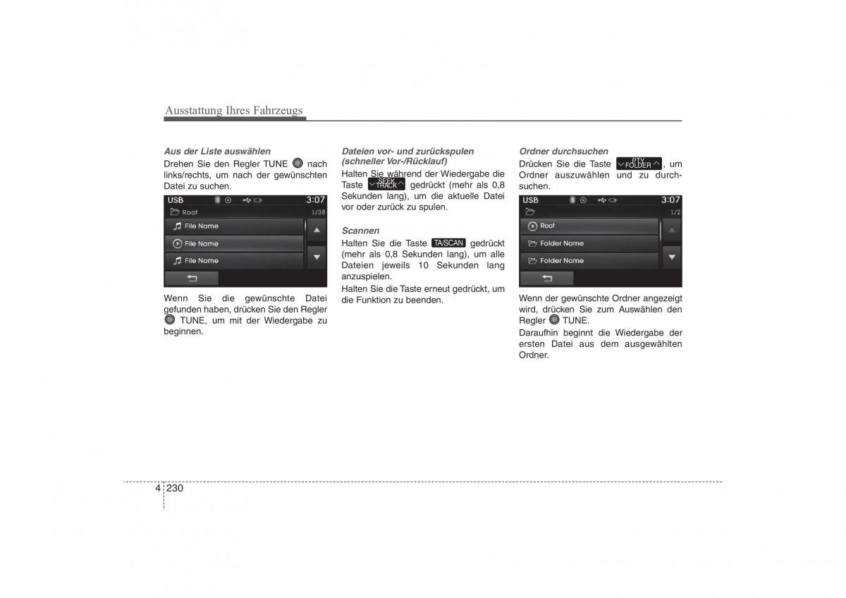 Hyundai ix35 Tucson II 2 Handbuch / page 325