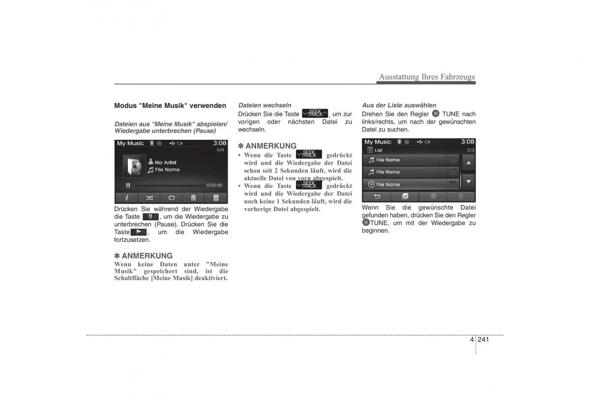 Hyundai ix35 Tucson II 2 Handbuch / page 336