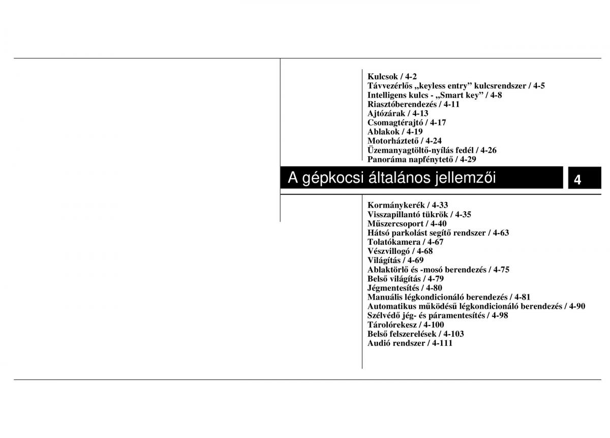 Hyundai ix20 Kezelesi utmutato / page 83