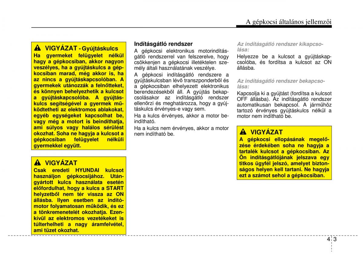 Hyundai ix20 Kezelesi utmutato / page 85