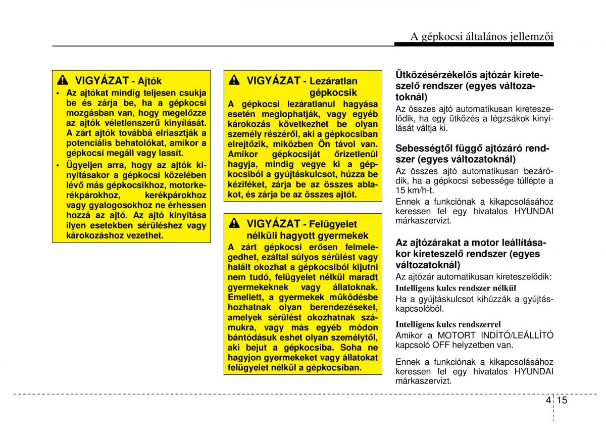 Hyundai ix20 Kezelesi utmutato / page 97