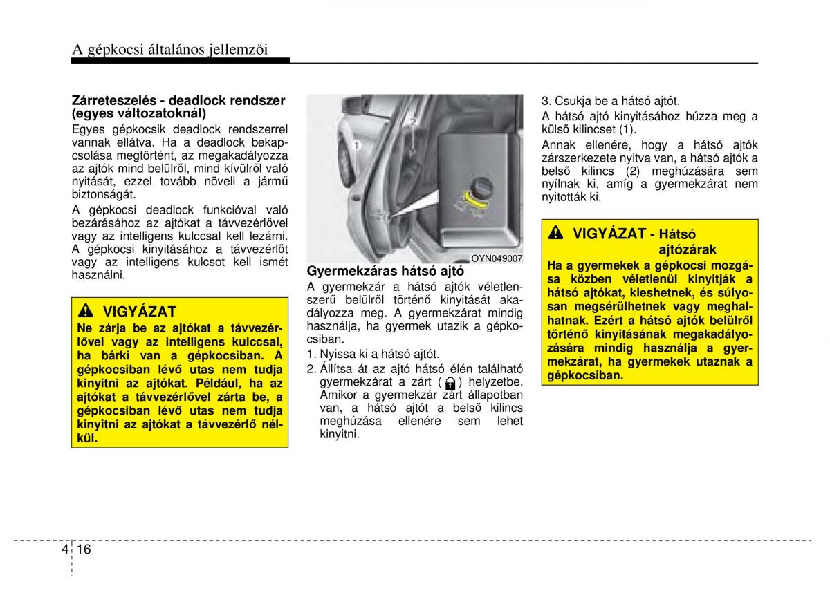 Hyundai ix20 Kezelesi utmutato / page 98