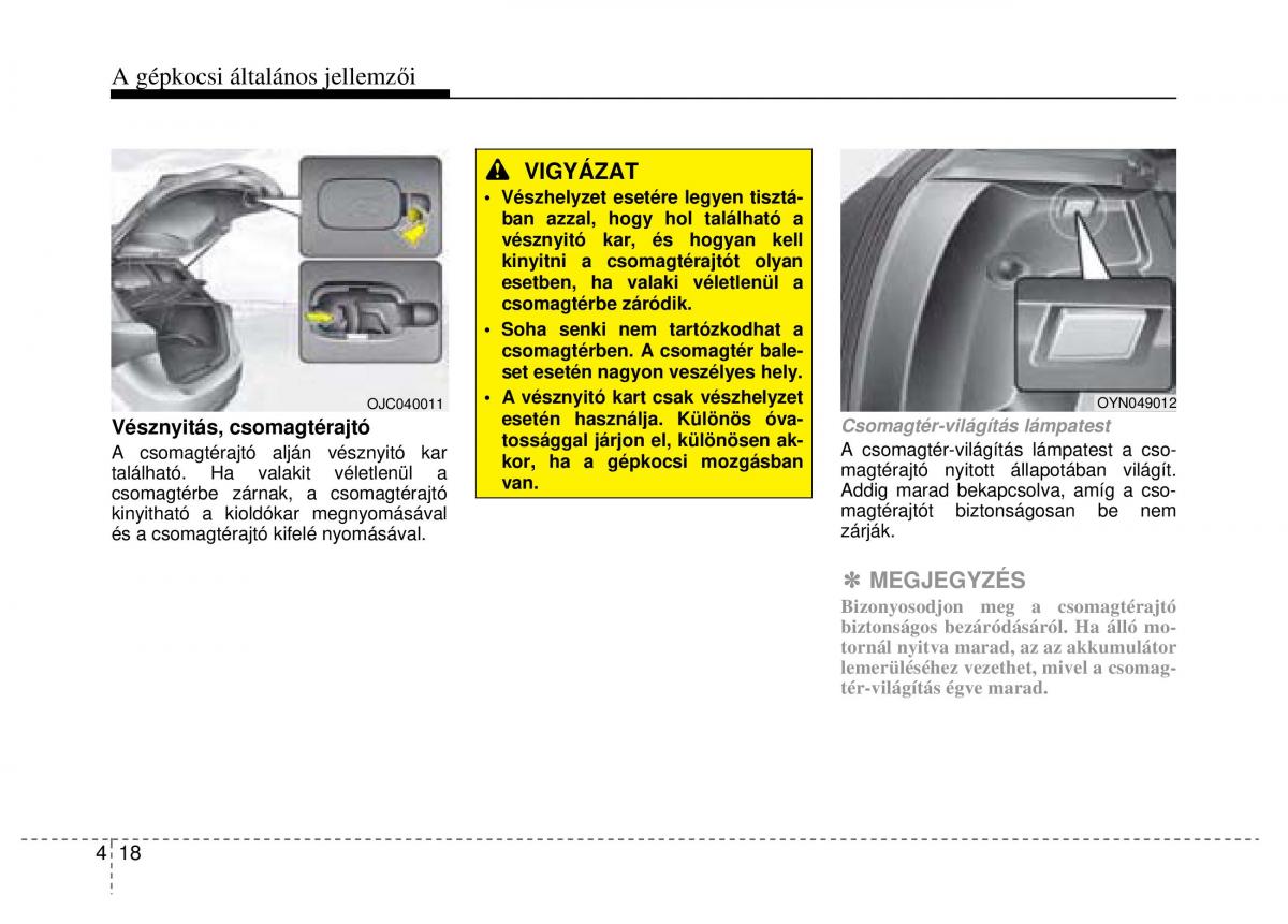 Hyundai ix20 Kezelesi utmutato / page 100